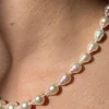 Teardrop Pearl Necklace