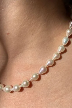 Teardrop Pearl Necklace