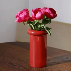 Turban Vase (Burgundy)